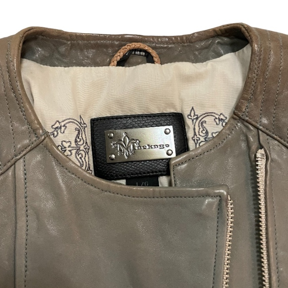 Mackage Leather Jacket - Picture 6 of 9